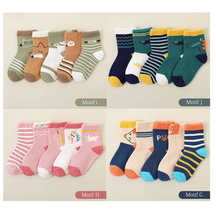 Jual KAOS  KAKI  BAYI  KAOS  KAKI  ANAK LUCU DAN IMUT 5 