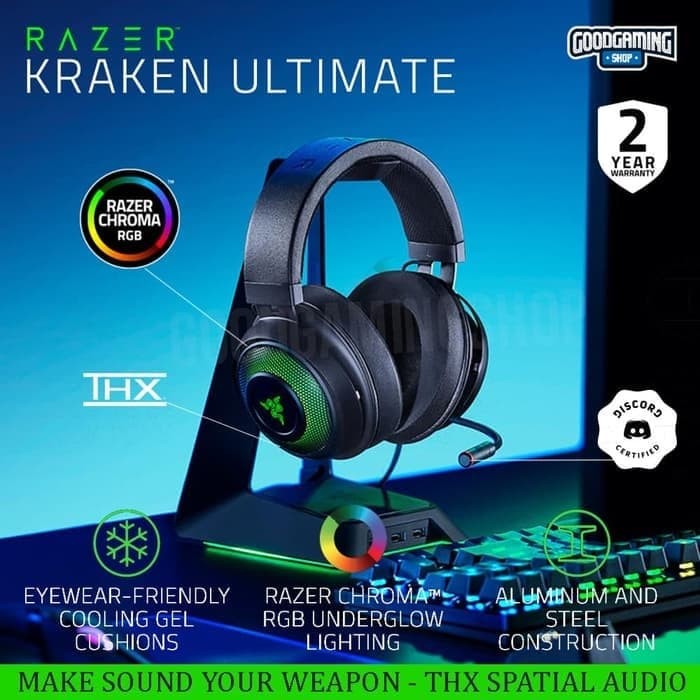Jual Razer Kraken Ultimate Gaming Headset Jakarta Pusat