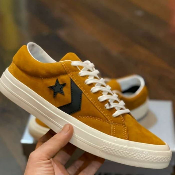 suede converse one star