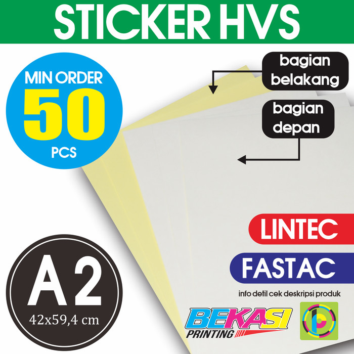 Jual Kertas  Stiker  Sticker  HVS A2 42 x 59 4 cm Kota 