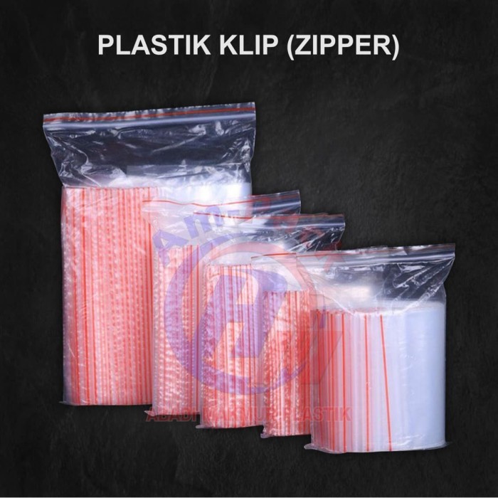 Jual PLASTIK  KLIP PLASTIK  ZIP  LOCK Uk 30 x 40 100pcs 