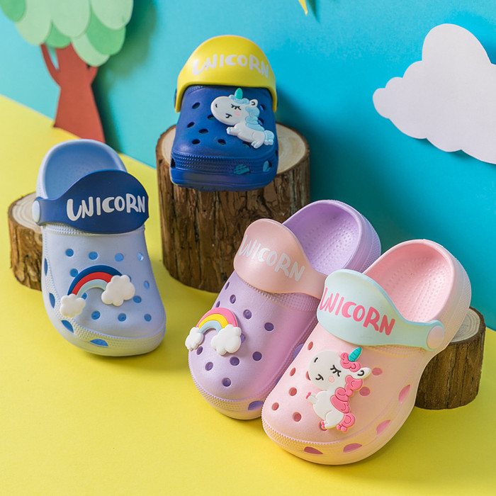  Jual  Sepatu sandal  unicorn  anak Sandal  slop unicorn  anak 