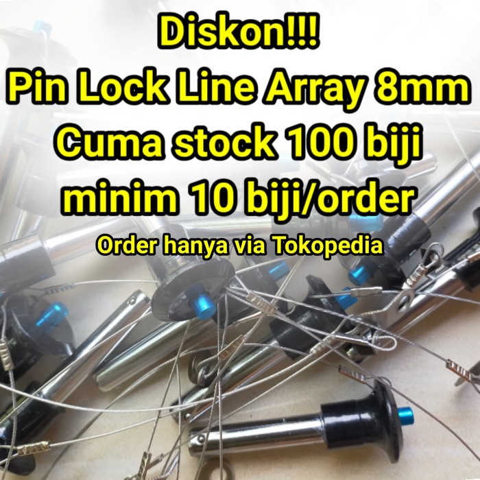 pin lock line array