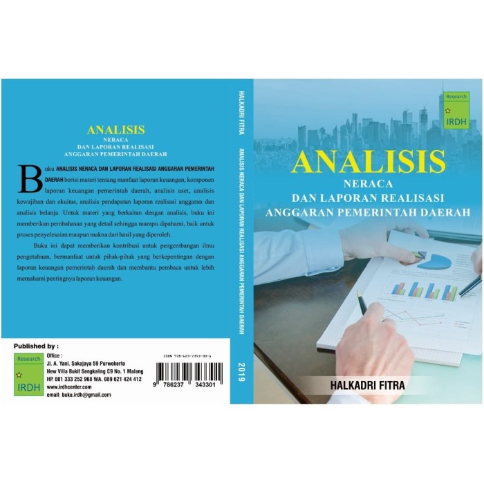 Jual Buku Analisis Neraca Dan Laporan Realisasi Anggaran Pemerintah Daerah Kab Malang Buku Irdh Tokopedia