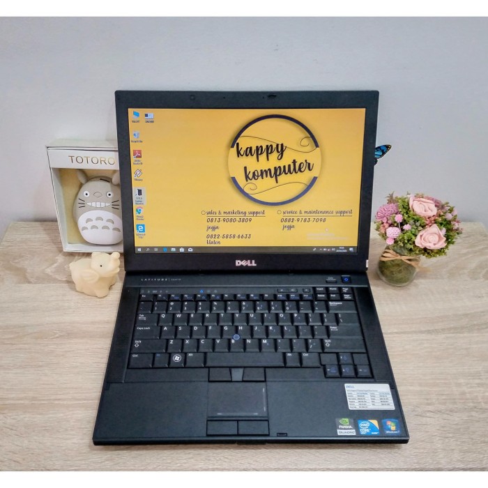Jual Dell E6410 Core I5 4Gb 320gb NVIDIA DVD Latitude 