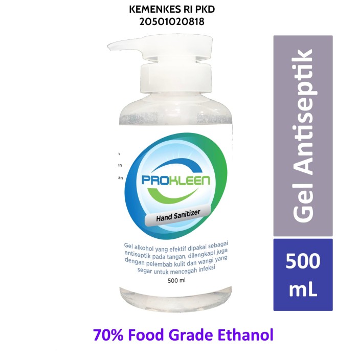 Jual Hand Sanitizer 70% Antiseptic Gel Antiseptik Food