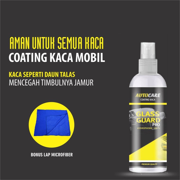 Jual GLASS PRO COATING KACA PELAPIS KACA MOBIL POLES KACA