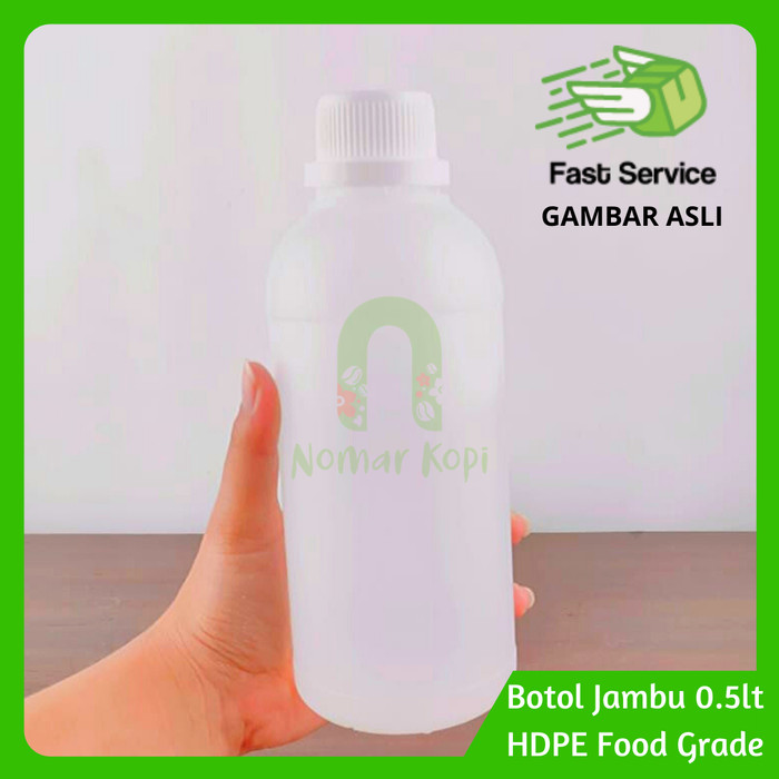 Jual Botol Plastik 500ml  HDPE Serbaguna Sanitizer Alkohol 