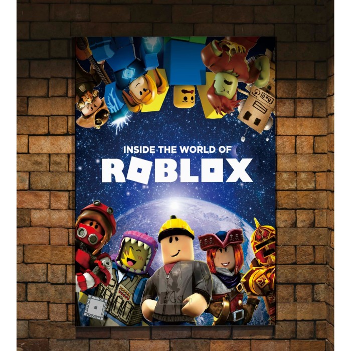 Jual Poster Film Animasi Inside The World Of Roblox A1 Plus Kab Sidoarjo Eg 2nd Shop Tokopedia - batsans roblox