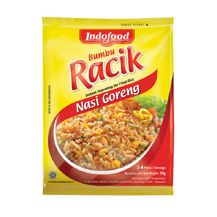 Jual Indofood Bumbu  Racik  NASI  GORENG  1 bungkus Jakarta 