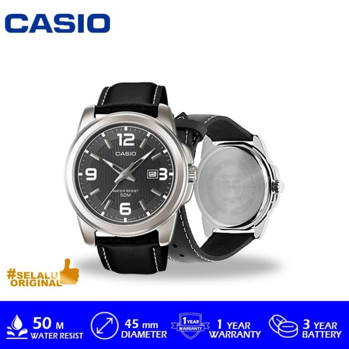 Casio Mtp 1314l 8avdf Standart Erkek Kol Saati Arka Kapak Fotograf Baskili