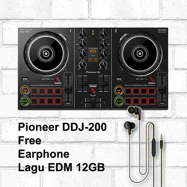 Jual Pioneer DDJ200 Smart DJ Controller DDJ200 Jakarta Utara