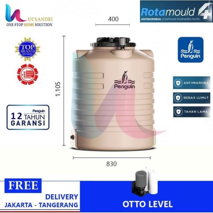 Jual Toren Air Penguin TW 55 Tandon Tangki Air 500 L ...