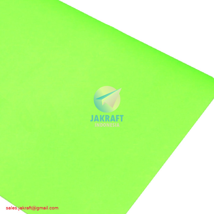 Jual Kertas Karton Asturo Hijau Muda Neon (60 x 40 cm