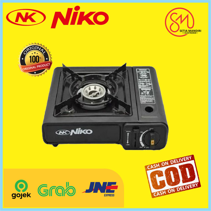 Jual Niko  Kompor  Gas Portable 2IN1 NK 268 TANPA BUBBLE 