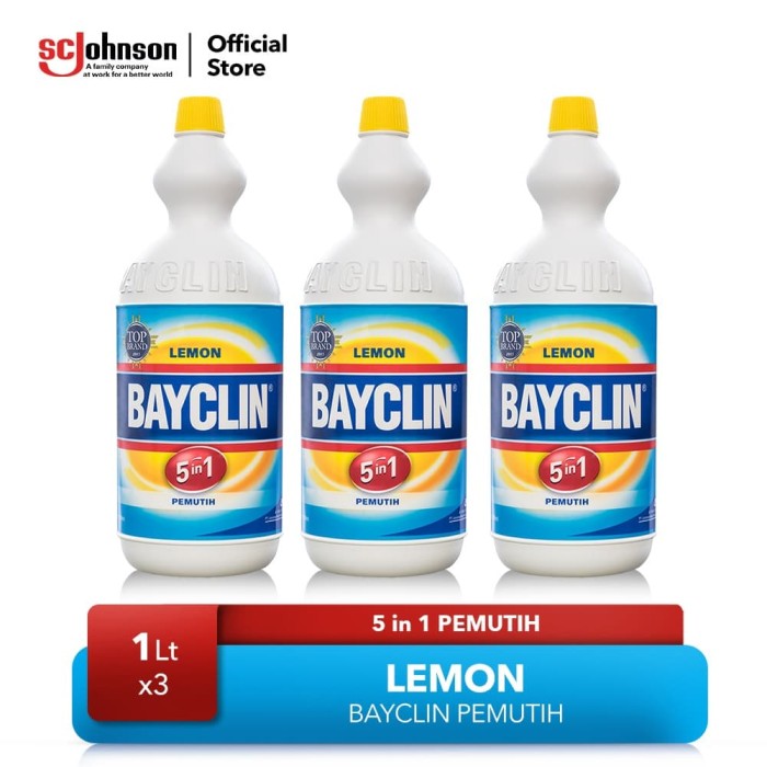 Promo Bayclin Lemon  1lt x3 Kota Tangerang Selatan SC 