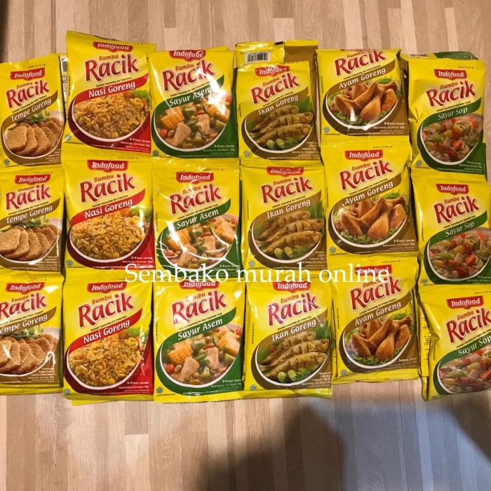 Jual Racik bumbu indofood ikan ayam tempe nasi goreng ...