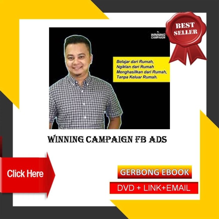 Jual ECOURSE-WINNINGG COMPAIGNN FACEBOOK ADS INTERNET