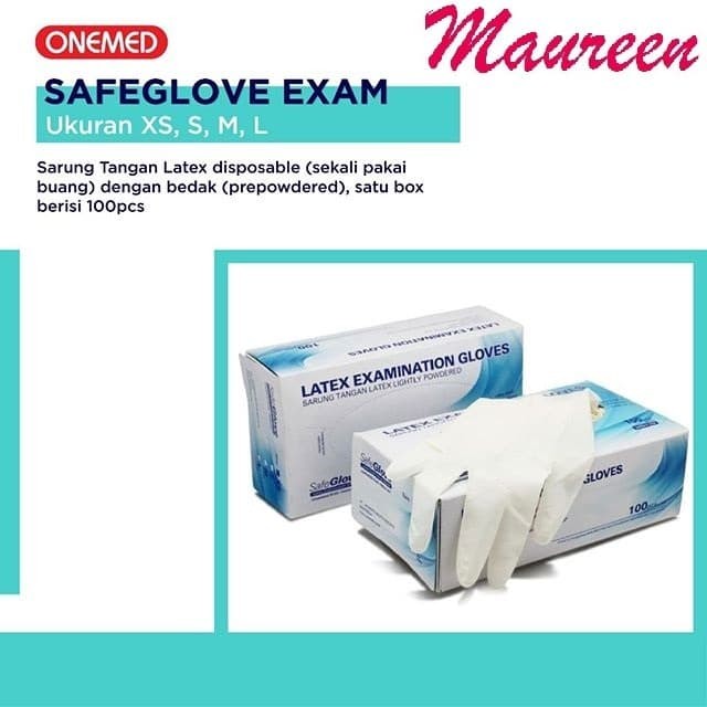 Jual Handscoon Safeglove Exam Safegloves Sarung Tangan