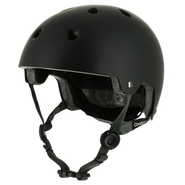 Jual Oxelo  Helm  Skate Play 5 Hitam Decathlon 8319012 S 