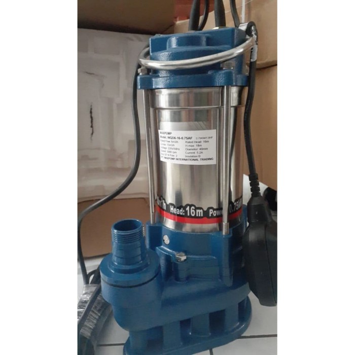 Jual Pompa Celup Air Kotor Stainless Submersible Pump 0.75Hp 2Inch