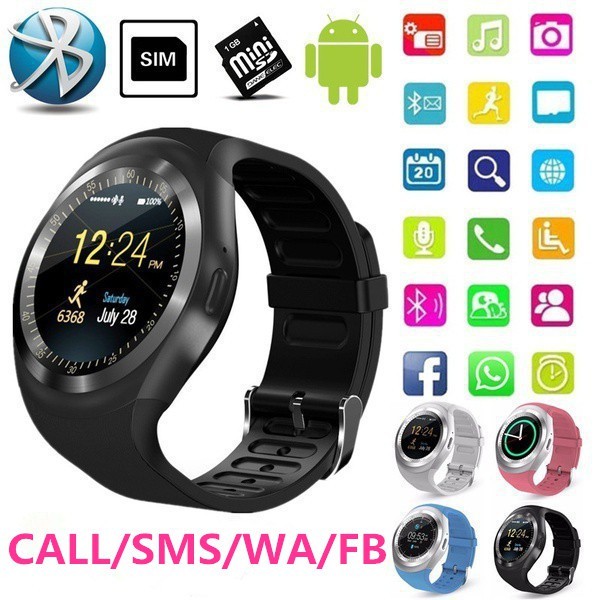 smart watch y1s with sim and camera