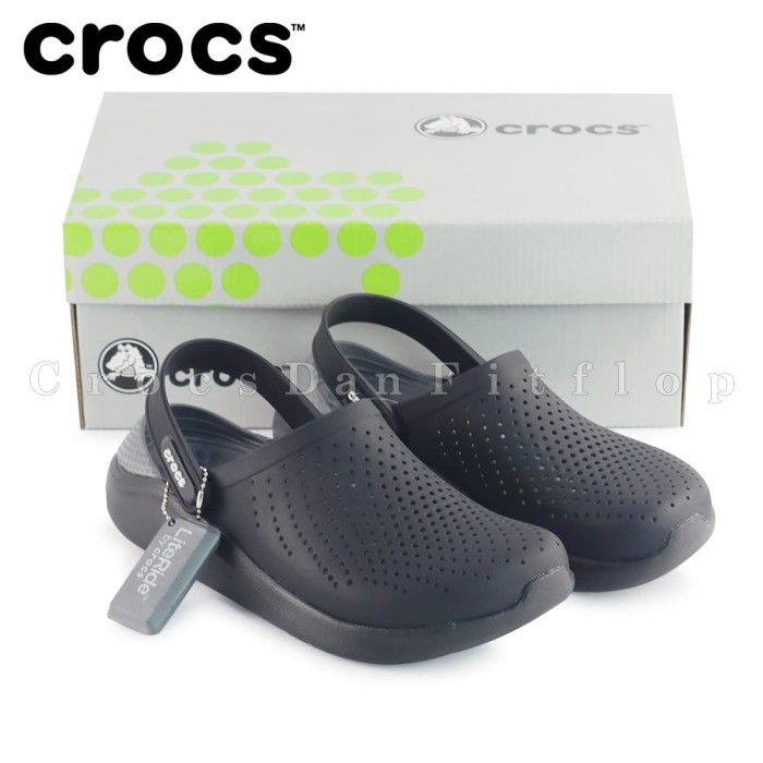 crocs literide clog grey