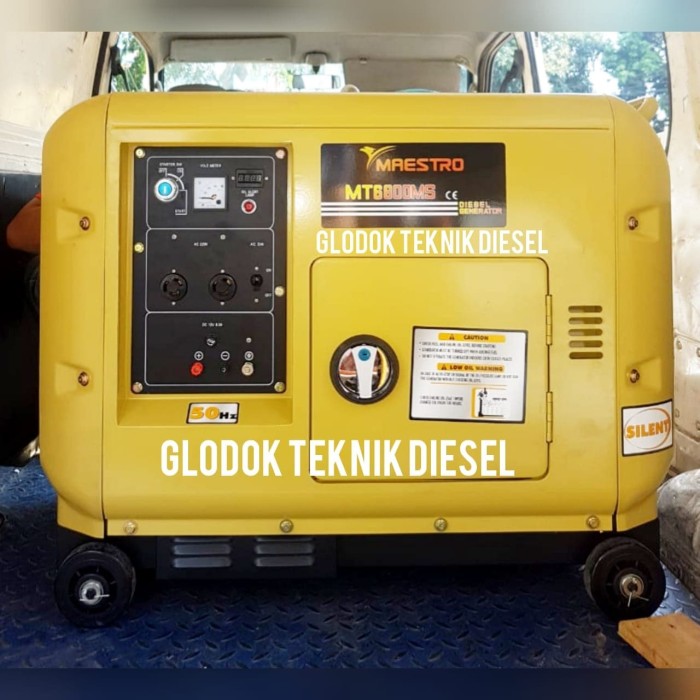 Jual DIESEL GENSET SILENT 5000 watt Generator Listrik