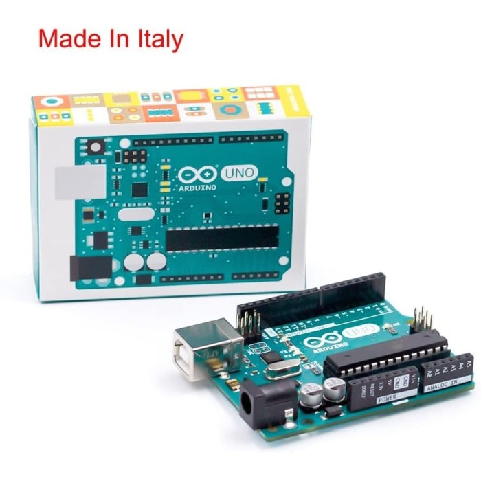 Jual ARDUINO UNO R3 ORIGINAL MADE    IN ITALY - Jakarta Barat