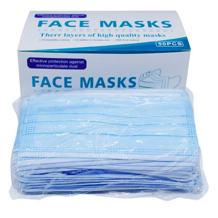 Promo MASKER MEDIS 3 PLY  FACE MASK ANTI CORONA 