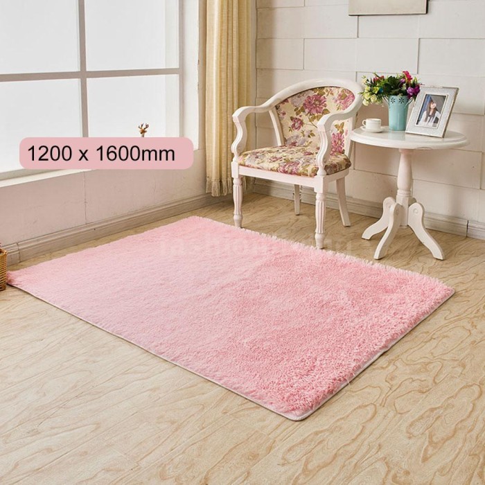 Jual Bathroom H Ultra Soft Fluffy Rug Rectangle Shape Carpet Area Rugs Kab Tangerang Deixy Tokopedia