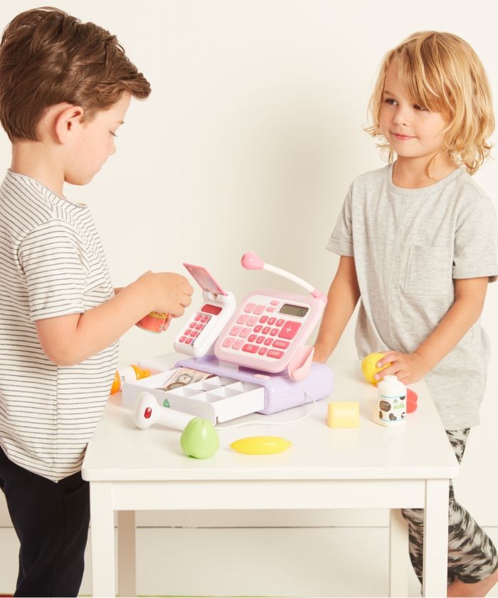 elc cash register pink