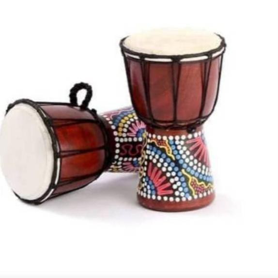 Jual New Mainan Anak Gendang Jimbe Alat Musik Tradisional Ukuran 20cm Jakarta Pusat Annchi Market Tokopedia