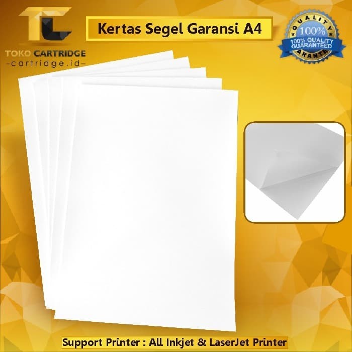 Jual Kertas  Segel  Premium Sticker Garansi Stiker  Pecah  