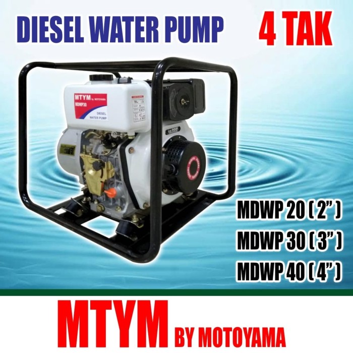 Jual Mesin Alkon Diesel MOTOYAMA MDWP40 4 Inch Pompa Air Irigasi Diesel