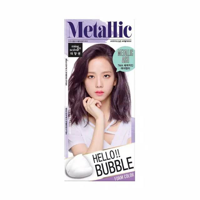 Jual MISE EN SCENE Hello  Bubble  Hair Color METTALIC 