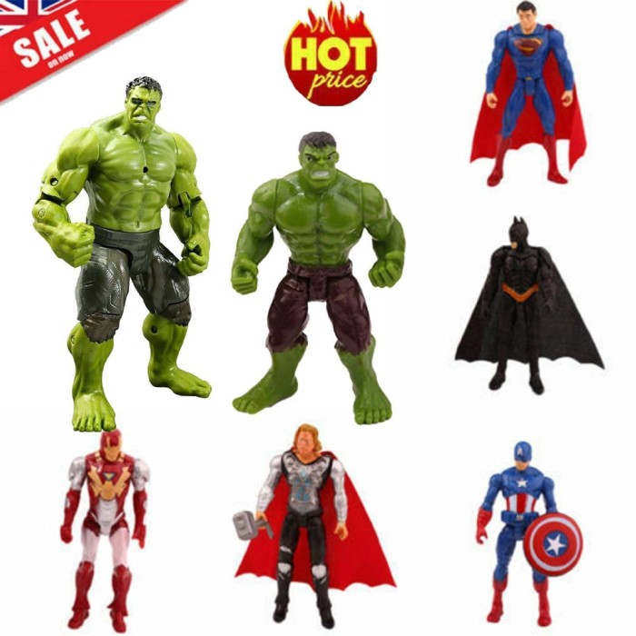 marvel avengers action figure gift set