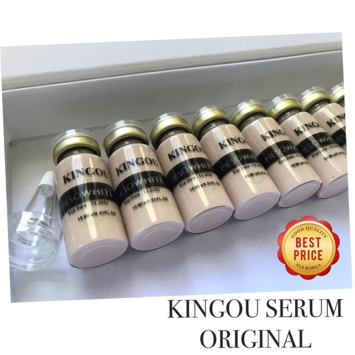Jual Kingou Mesowhite Serum Bbglow Box Kota Surabaya Alatsulamaliskorea Tokopedia