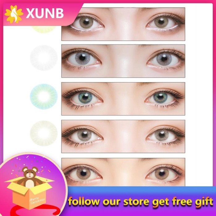 Jual 14 2mm Contact Lenses Len Eye Accessory Yearly Color Lens 0 Degree Kab Bogor Zamonza Tokopedia