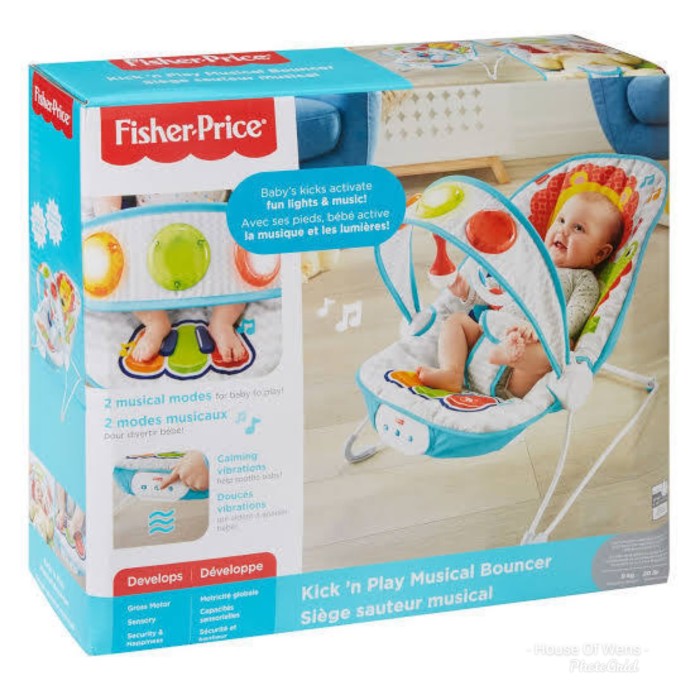 fisher price kick n play bouncer