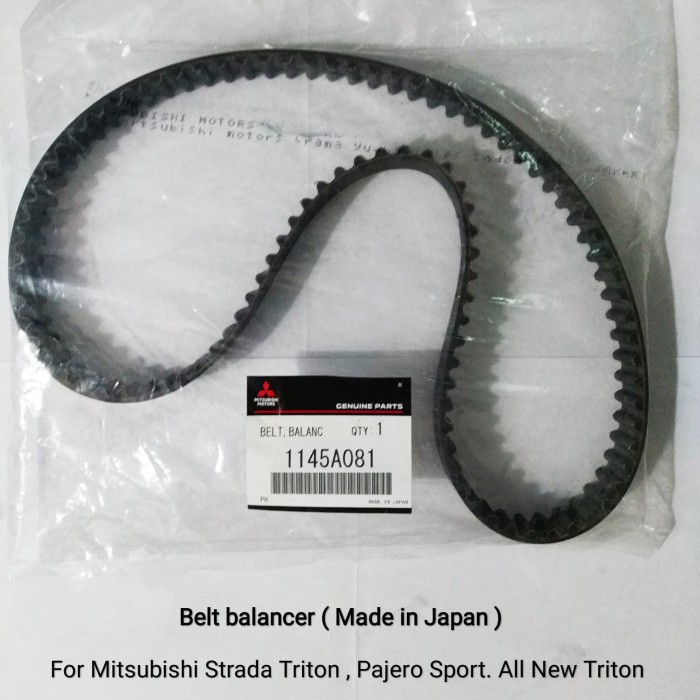 1145a081 Belt Balancer Timing Triton L300 Brand New Genuine Parts Unit