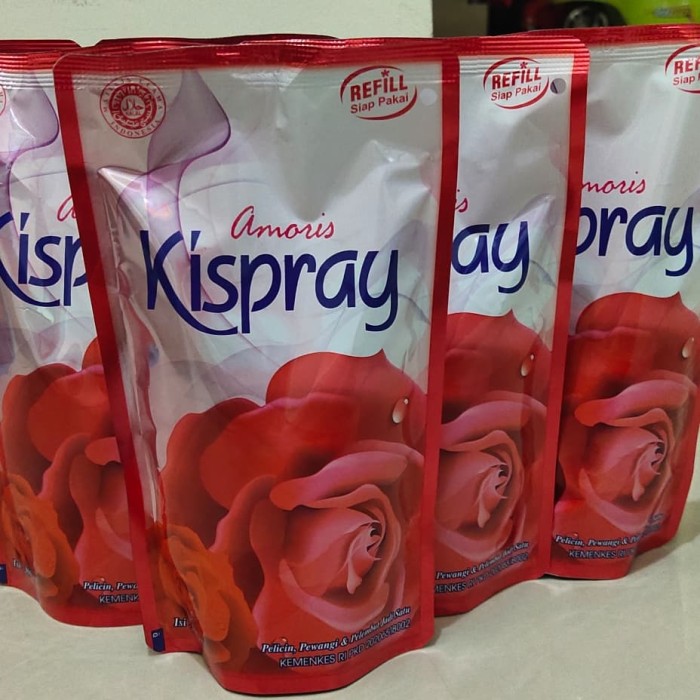 Jual kispray amoris refill 300ml - Merah - Jakarta Barat