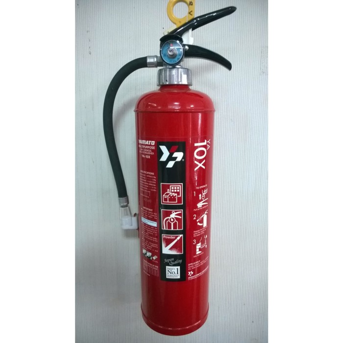 Jual Fire EXtinguisher YAMATO YA10XD (3,5 kg) ABC Dry Chemical Powder