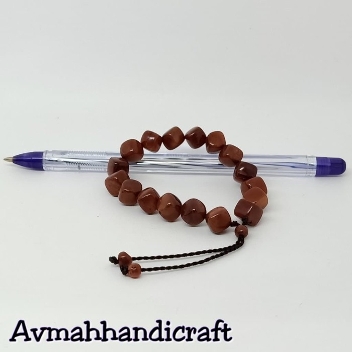 Jual gelang  kokka  kaukah dadu coklat ukuran 10 mm Kota 