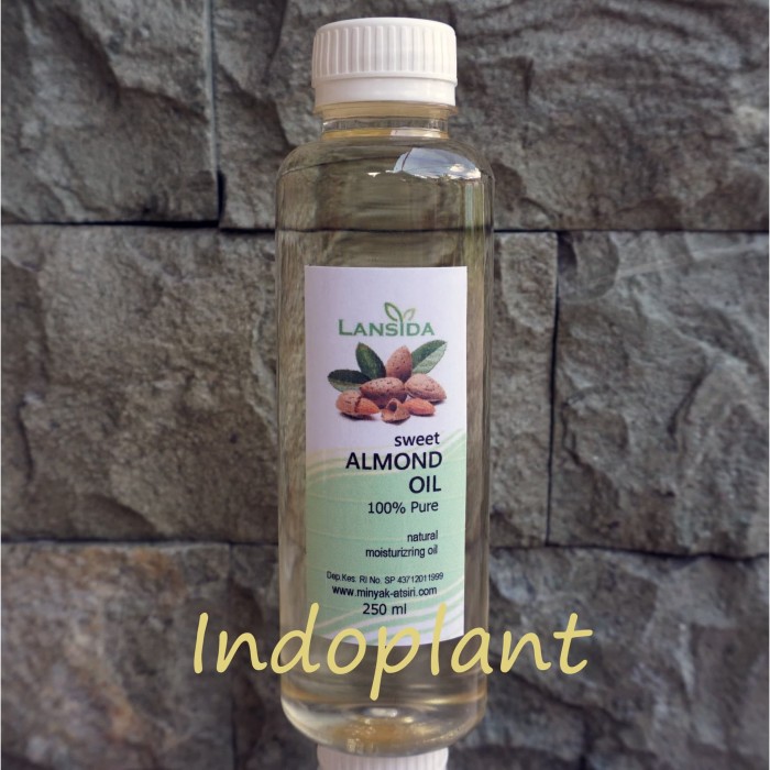 Jual Pure Sweet Almond Oil 250 ml Minyak Badam Cold Pressed Cosmetic Grade Kota Yogyakarta
