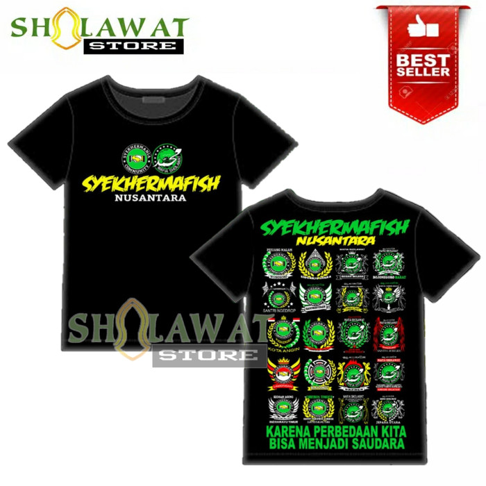 Jual Kaos Syekhermafish Syekhermania Mafia Nusantara Nu L Kab