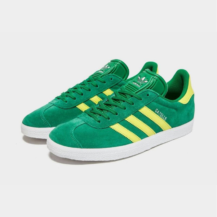 green and orange gazelles