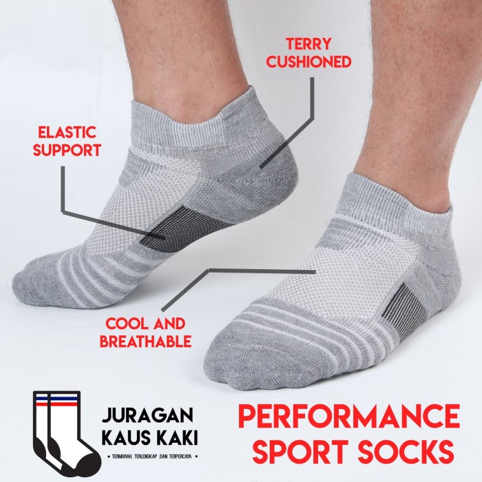 Promo Kaos Kaki Pendek Olahraga Basket Fitness Gym Promo Kaos Kaki Pendek Olahraga Basket Fitness Gym
