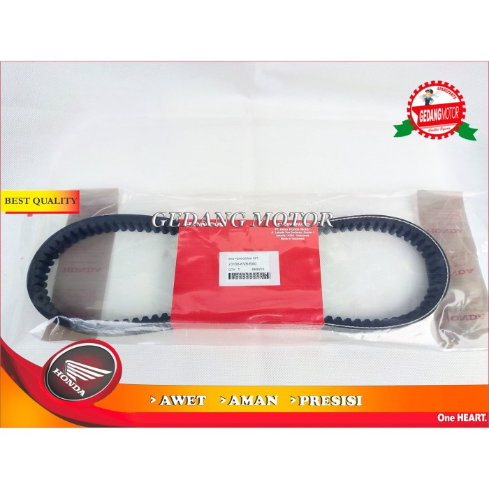 Jual VANBELT KIT VARIO, VARIO TECHNO ORIGINAL HONDA V BELT KVB Kab. Sidoarjo GEDANG MOTOR
