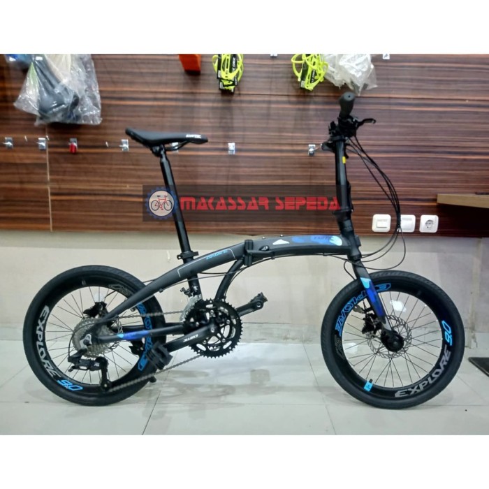  Jual  SEPEDA  LIPAT EXOTIC  EXPLORE 9  0 ALLOY 18 SPEED  